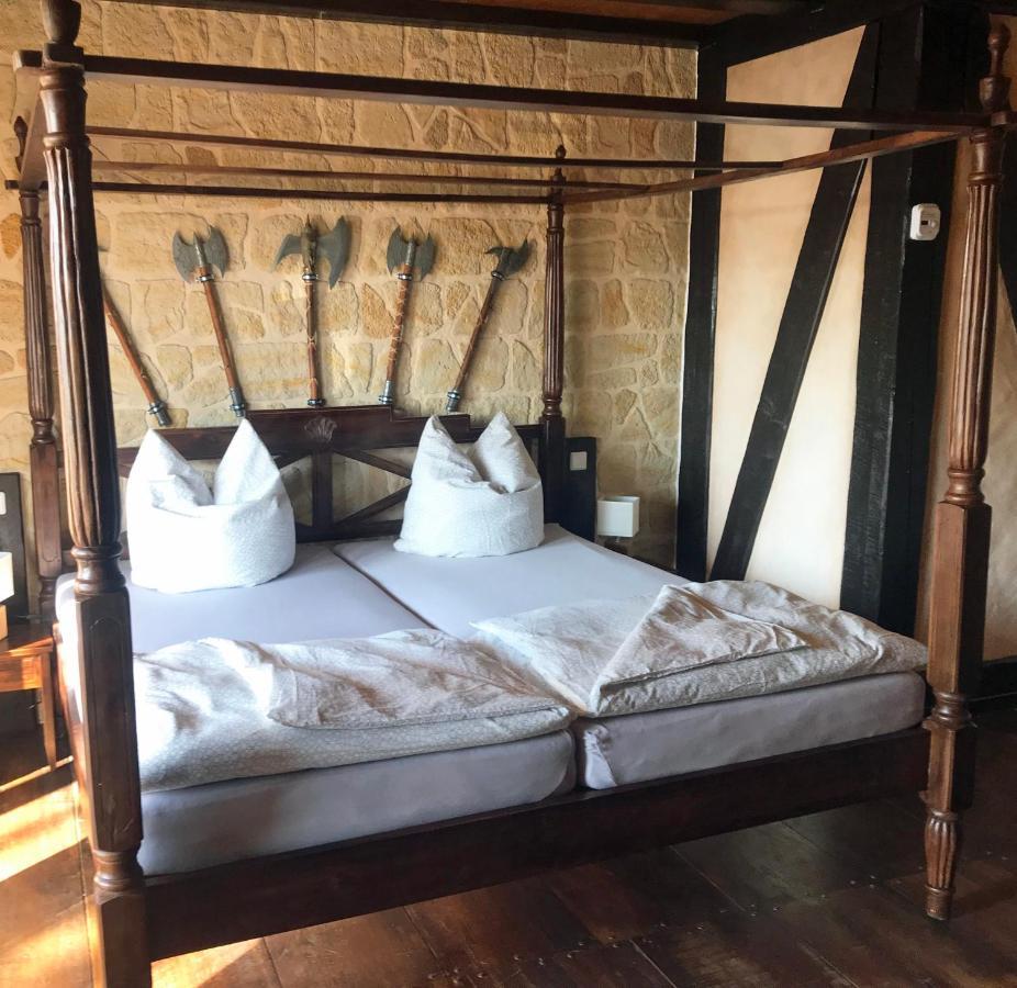 Ferienwohnung Wachstube Mit 3 Schlafraeumen Im Rittergut Leppersdorf Wachau Екстер'єр фото