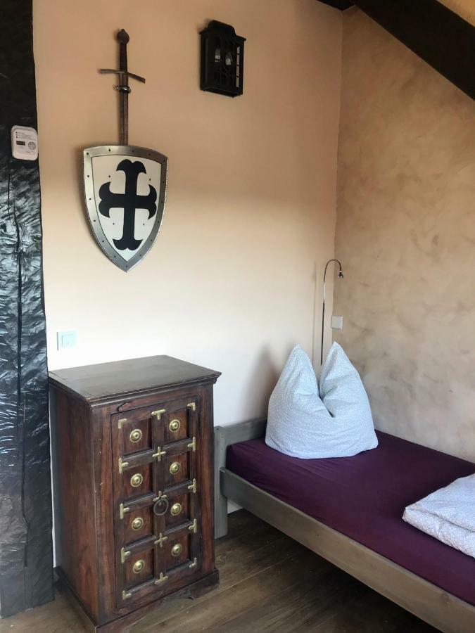 Ferienwohnung Wachstube Mit 3 Schlafraeumen Im Rittergut Leppersdorf Wachau Екстер'єр фото
