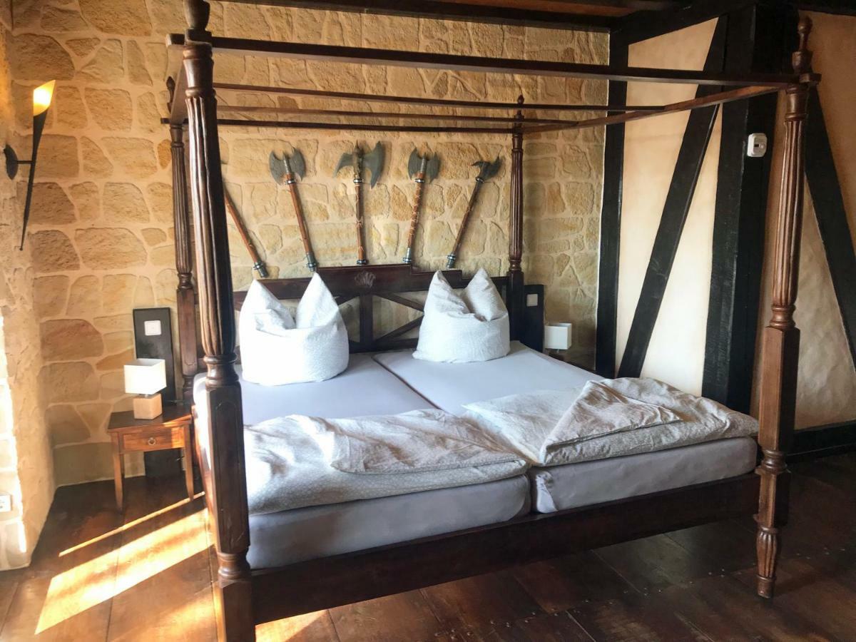 Ferienwohnung Wachstube Mit 3 Schlafraeumen Im Rittergut Leppersdorf Wachau Екстер'єр фото